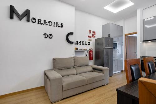 Una cocina o cocineta en Residencia Dos Castelos