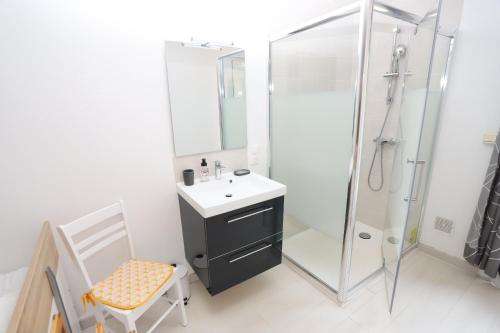 Koupelna v ubytování Saint Cyprien maison avec piscine