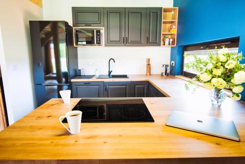 Dapur atau dapur kecil di Rumiane Chatki