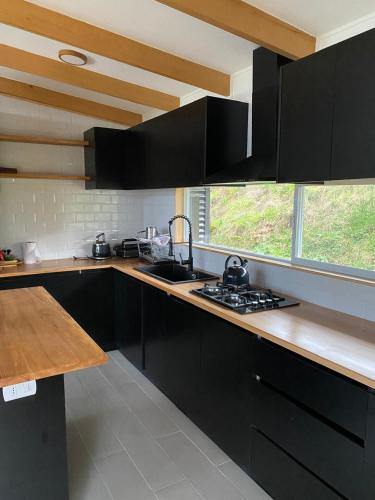 Kuchyň nebo kuchyňský kout v ubytování Casa Río de Mozzi
