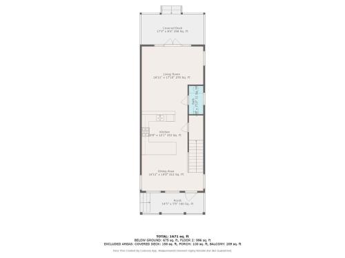 a floor plan of the proposed building for a synagogue at Outriggers 18- Happy Daze in New Smyrna Beach