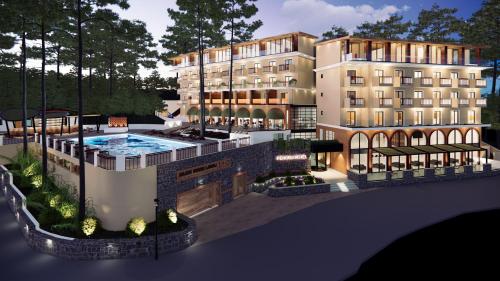 Bazén v ubytování Pendeli Resort nebo v jeho okolí