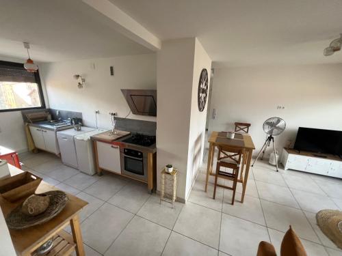 Kuchyň nebo kuchyňský kout v ubytování L'appartement du bonheur - Au Cœur des Volcans d'Auvergne sur la Route du Sud