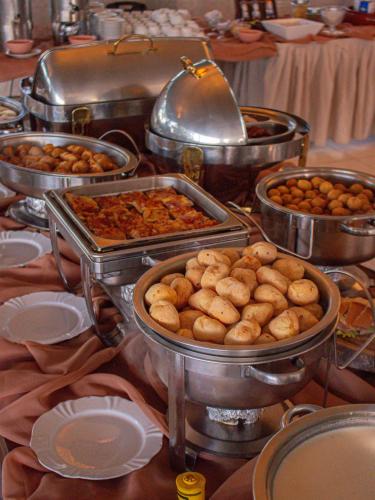 酒店内部或周边提供的食物