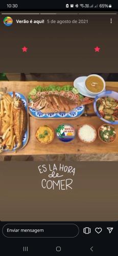 Makanan di atau berdekatan apartmen