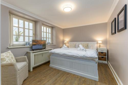 Ένα ή περισσότερα κρεβάτια σε δωμάτιο στο Appartement Herzzeit