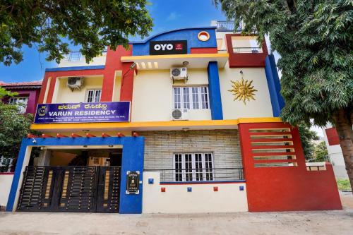 a building in the city of jaipur at Hotel O Varun Residency in Bengaluru
