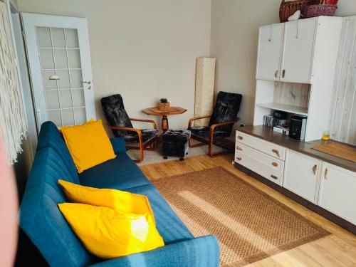 Χώρος καθιστικού στο Mieszkanko w centrum