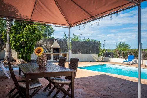 Bazén v ubytování AT095 House with private pool nebo v jeho okolí