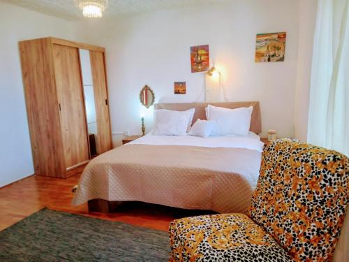 Postel nebo postele na pokoji v ubytování Apartment Ma're