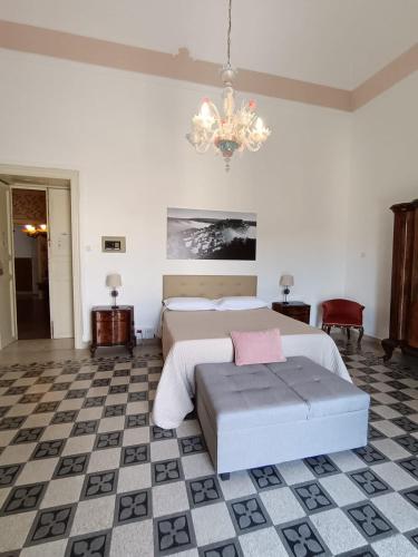 Χώρος καθιστικού στο Residenza Donnafugata B&B