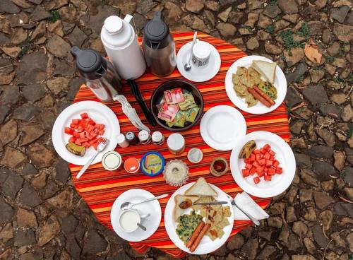 Mad i lodgen eller i nærheden