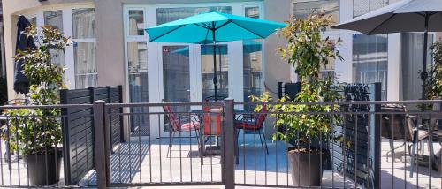 Bygningen som lejligheden ligger i