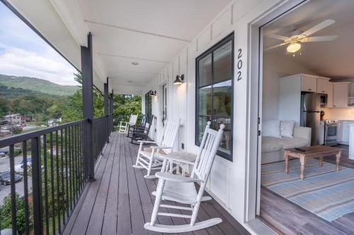 Μπαλκόνι ή βεράντα στο Bridge Creek Inn