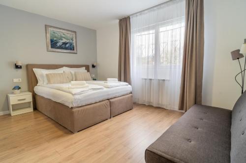Ένα ή περισσότερα κρεβάτια σε δωμάτιο στο Apartment Mey