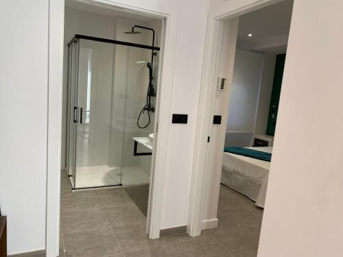 Koupelna v ubytování Apartamento El Puerto II- Finisterre