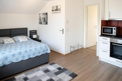 Kuchyň nebo kuchyňský kout v ubytování SpiezStationLoft