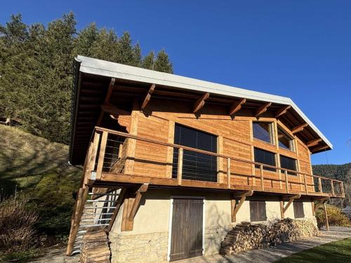 Chalet alpin de 150m² pour 12 personnes avec billard et garage à Méaudre - FR-1-737-22
