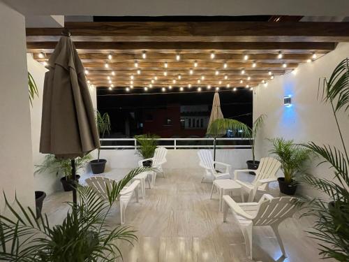 Un lugar para sentarse en Casona Suites