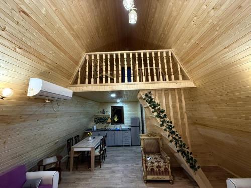 Cuisine ou kitchenette dans l'établissement Martvili canyon cottage Love nest