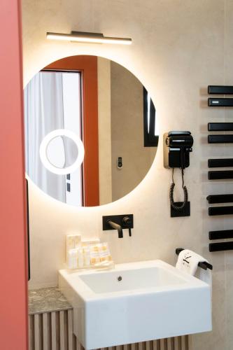 Bilik mandi di Kalinifta Rooms Luxury Style