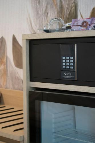 Dapur atau dapur kecil di Kalinifta Rooms Luxury Style