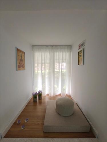 Postel nebo postele na pokoji v ubytování Rhûn 47