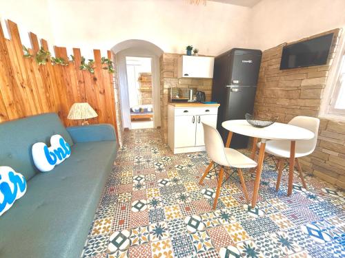 Dapur atau dapur kecil di "T2 Ludria" au cœur de Solenzara petite vue mer