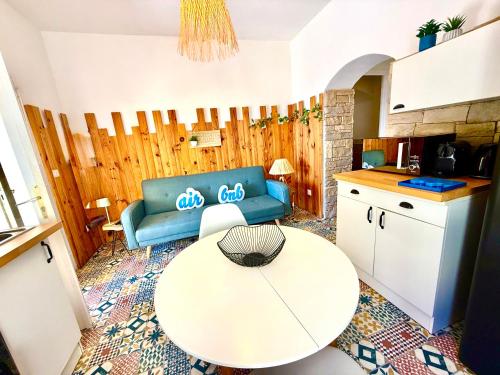 Dapur atau dapur kecil di "T2 Ludria" au cœur de Solenzara petite vue mer