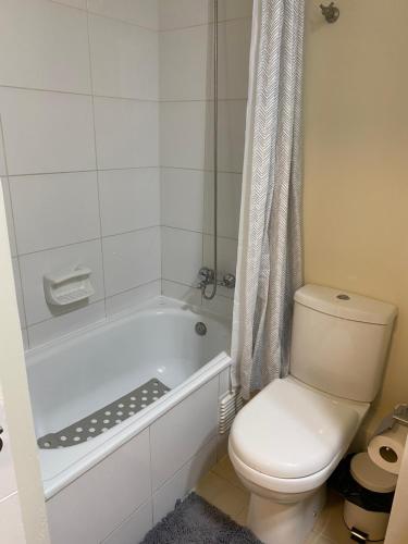 Koupelna v ubytování Apart Hotel Luxury