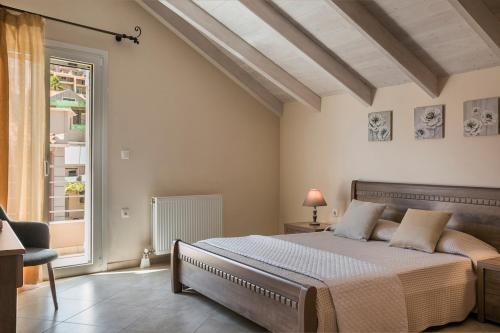 เตียงในห้องที่ OrientView loft