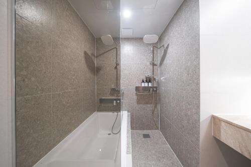 Koupelna v ubytování Hotel YAJA Namchuncheon