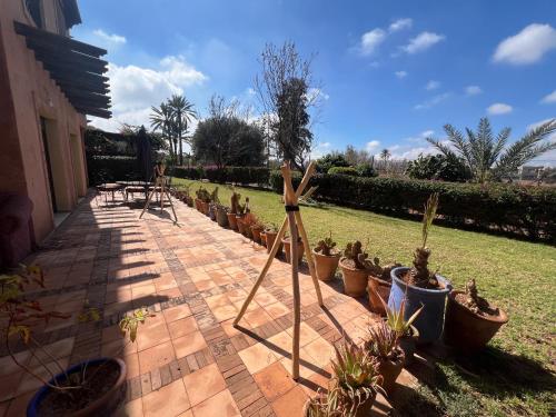 Taman di luar La Perle de Marrakech by Atlas Golf Resort