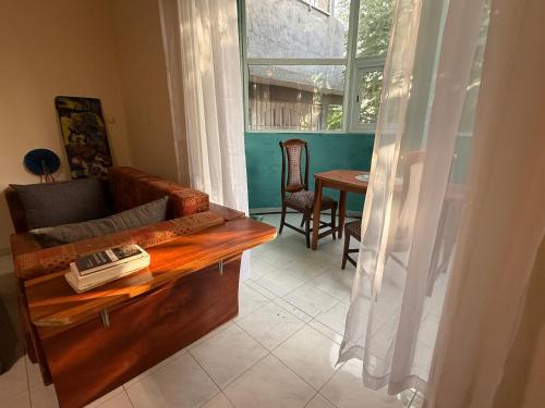 Χώρος καθιστικού στο Villa avec piscine privée, personnel, cuisinier, plage, jardin