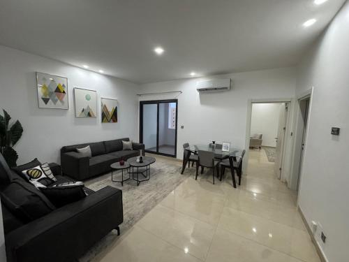 Nice F2 with new, modern furniture in Mermoz