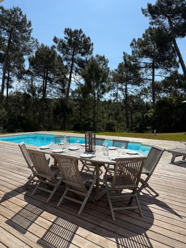 Villa avec piscine 8p autour du golf