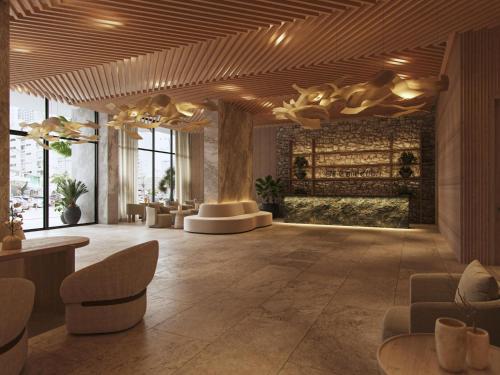 Zona de estar de OZ Hotel Collection