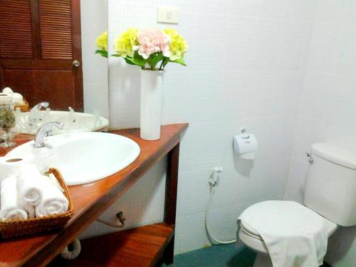 Koupelna v ubytování Siam Tara Resort Chiangkhong