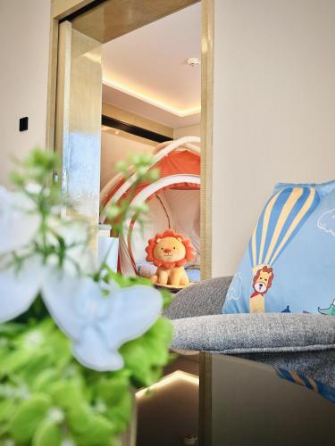 Χώρος καθιστικού στο Kempinski Hotel Beijing Yansha Center