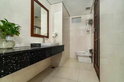 Ένα μπάνιο στο Delicate Hotel