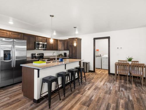 Dapur atau dapur kecil di Fireside Retreat
