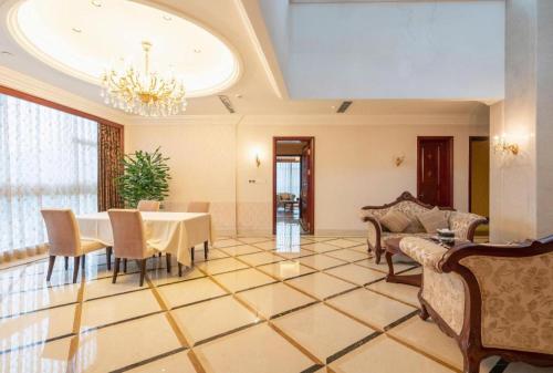 Χώρος καθιστικού στο Jiande Peninsula Kaihao Hotel