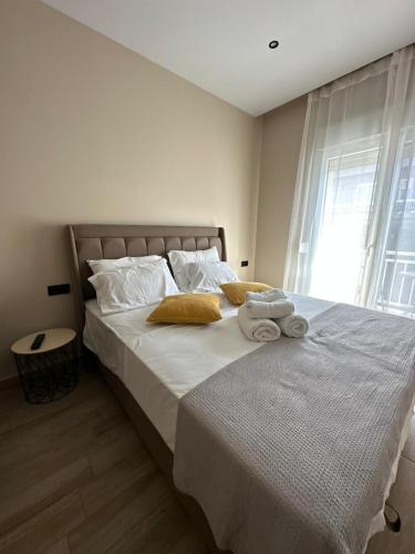 Ένα ή περισσότερα κρεβάτια σε δωμάτιο στο Klelia Central Apartment