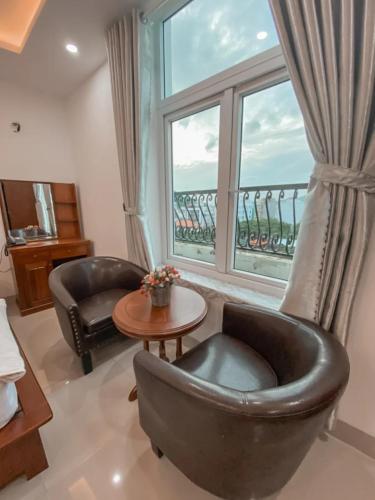 Posezení v ubytování Mio Hotel Vũng Tàu