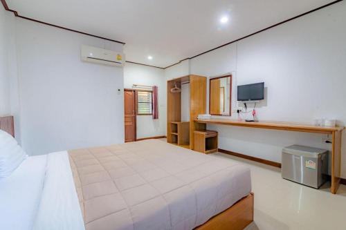 Postel nebo postele na pokoji v ubytování S Residence (S HOTEL)