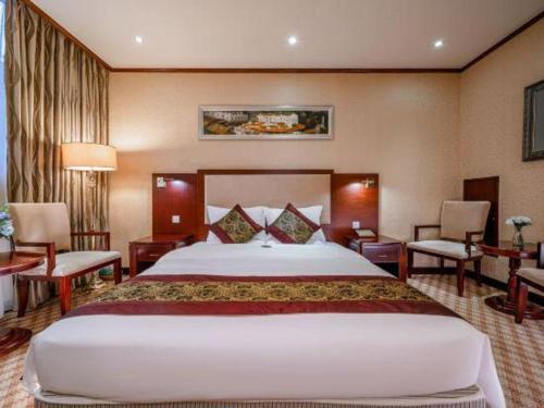 Cama o camas de una habitación en Nanning Yongjiang Hotel