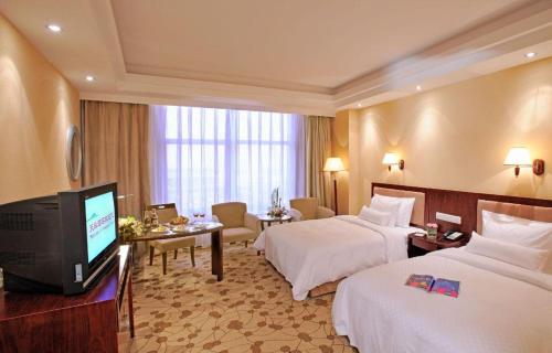 TV o dispositivi per l'intrattenimento presso Urumqi Tianyuan Hotel