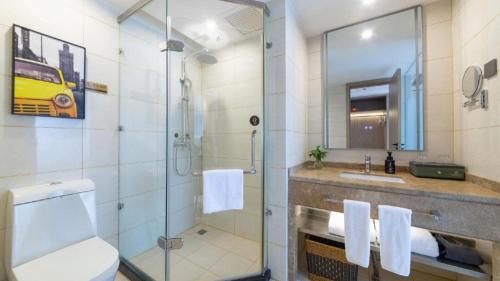 Ένα μπάνιο στο Forstar Hotel Renbei subbranch