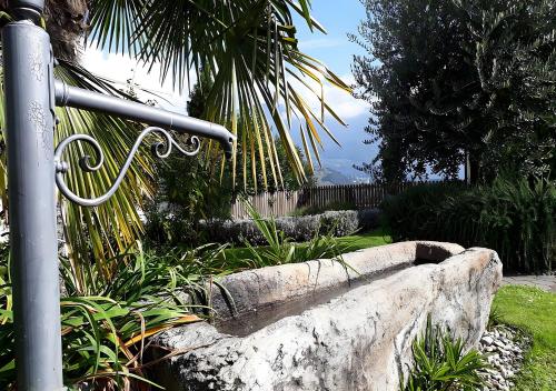 Un jardín fuera de Törggelehof Algund