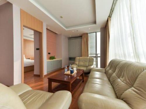 Posezení v ubytování Starway Hotel Hongqiao Junction Center Branch